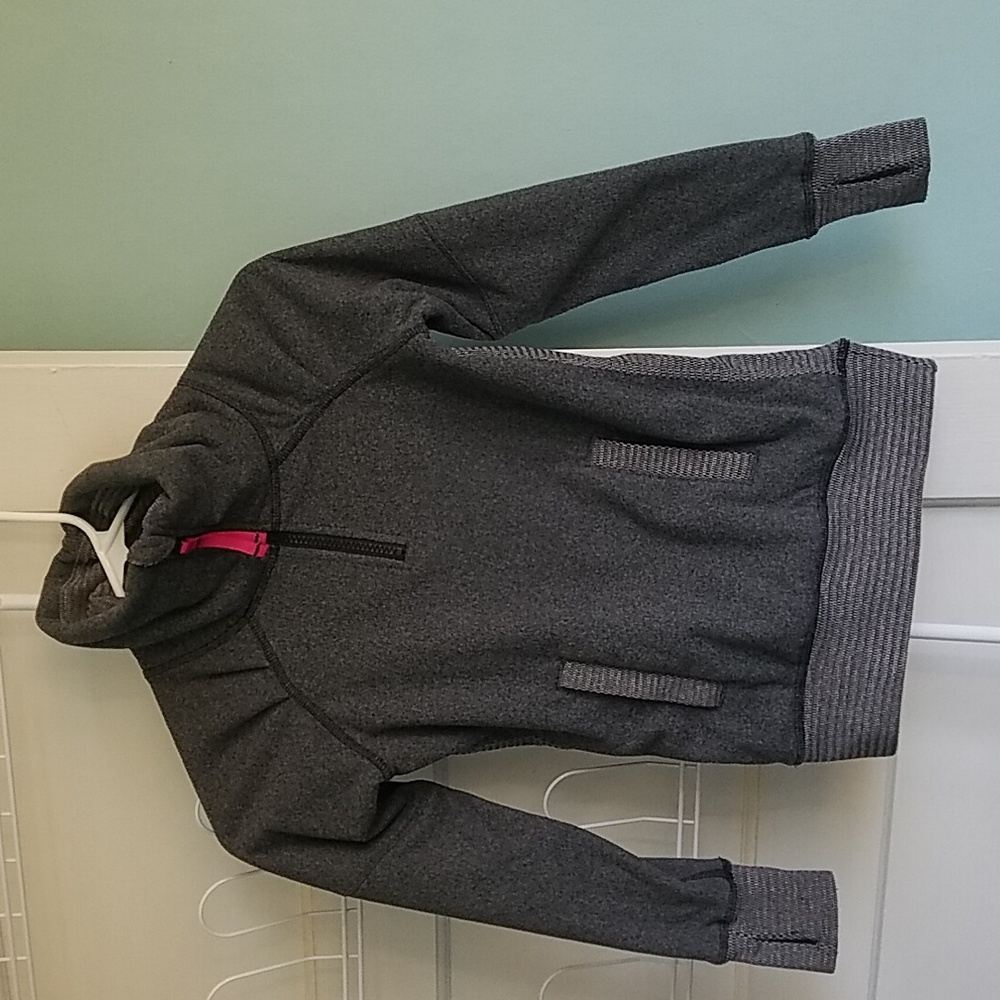 Lululemon Athletic Ivivva Shiver Stopper Fleece 1/4 Zip Pullover Active